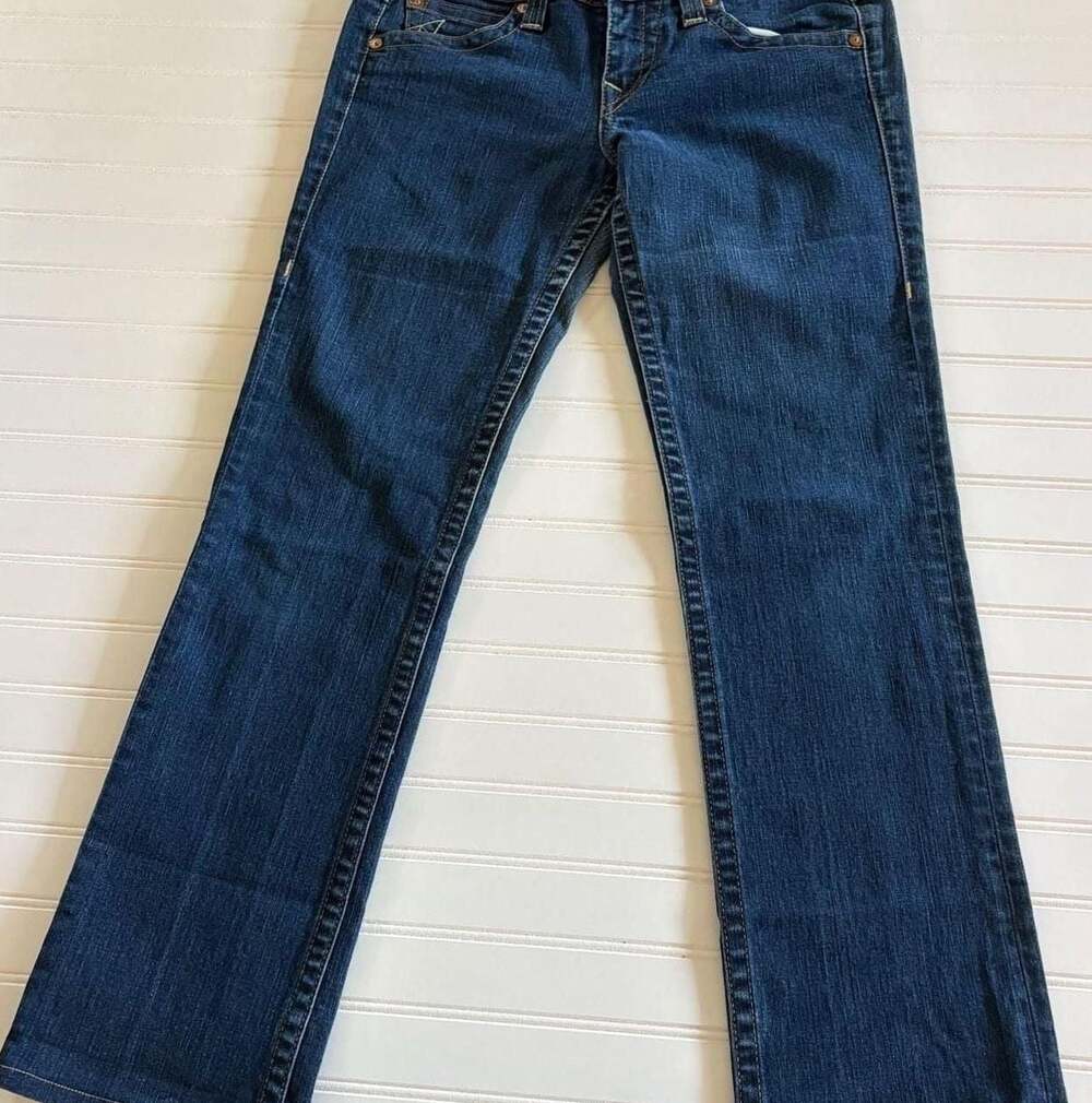 True Religion Bootcut Jeans Dark Wash Size 32 Made in USA